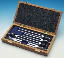 Tuning Fork With Foot Set Of 6 Gardiner Brown (1 Of Each)