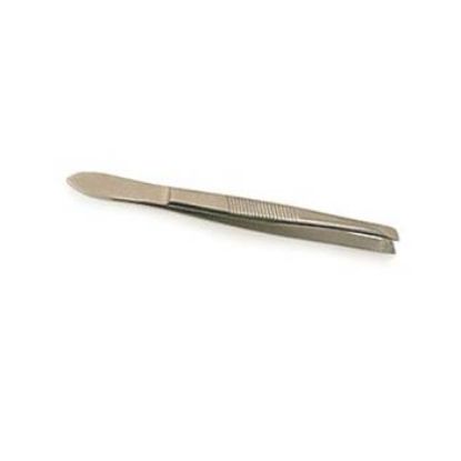 Forceps Dissecting Epilation With Oblique End 9cm (Reusable Autoclavable Stainless Steel) x 1