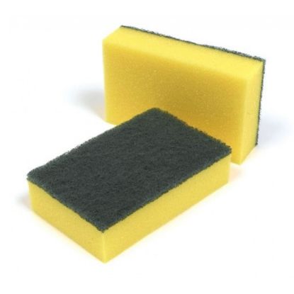 Sponge Scourer 6 x 4" x 10