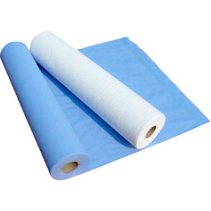 Couch / Bed Roll 2 Ply Blue 20" x 12 100 Sheet