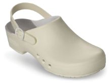 Clog Chiro Blue With Heel Strap Fixed Inner Sole 6.5