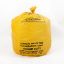Bin Liner Yellow Hazardous 11"X17"X26"  x 200 200g 8 Rolls Of 25