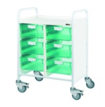 Trolley Vista 60 (Sunflower) 6 Double Depth Green Trays