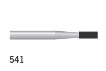 Bur Diamond (Unodent) Cylinder Fg 541 M Non-Sterile x 1