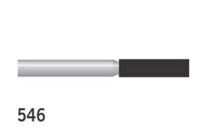Bur Diamond (Unodent) Cylinder Fg 546 C Non-Sterile x 1