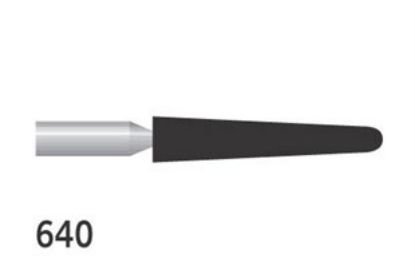 Bur Diamond (Unodent) Round End Tapered Fg 640 M Non-Sterile x 1