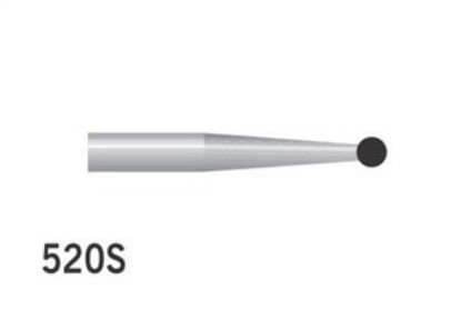 Bur Diamond (Unodent) Round Fg 520 M Non-Sterile x 1