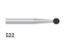 Bur Diamond (Unodent) Round Fg 522 C Non-Sterile x 1