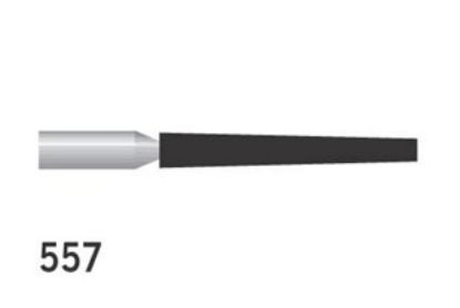Bur Diamond (Unodent) Truncated Cone Fg 557 U Non-Sterile x 1