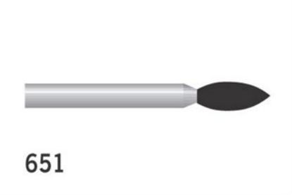 Bur Diamond (Unodent) Flame Cone Fg 651 M Non-Sterile x 1