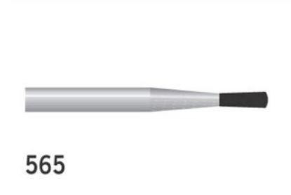 Bur Diamond (Unodent) Pear Fg 565 M Non-Sterile x 1