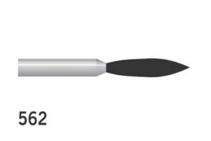 Bur Diamond (Unodent) Flame Cone Fg 562 U Non-Sterile x 1