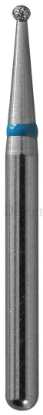 Bur Diamond (Dehp) Round Fg 801 Iso 001-009 M Non-Sterile x 5