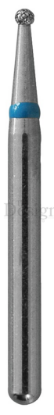 Bur Diamond (Dehp) Round Fg 801 Iso 001-010 M Non-Sterile x 5
