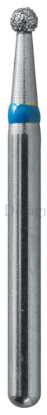 Bur Diamond (Dehp) Round Fg 801 Iso 001-014 M Non-Sterile x 5