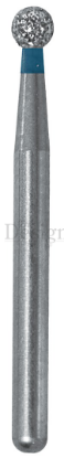 Bur Diamond (Dehp) Round Fg 801 Iso 001-018 M Non-Sterile x 5