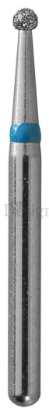 Bur Diamond (Dehp) Round Fg 801 Iso 001-012 M Non-Sterile x 5