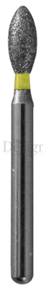 Bur Diamond (Dehp) Pointed Football Fg 368 Iso 257-023 Xf Non-Sterile x 5