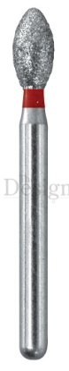 Bur Diamond (Dehp) Football Fg 379 Iso 277-023 F Non-Sterile x 5
