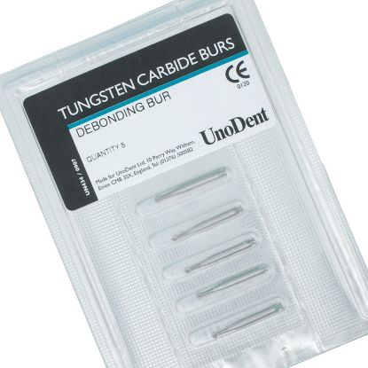 Bur Tungsten Carbide (Unodent) De-Bonding Orthodontic Ra 018-061 Non-Sterile x 5
