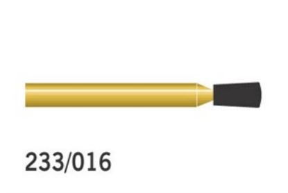 Bur Diamond (Unodent) Gold Pear Fg 233/016 M x 1