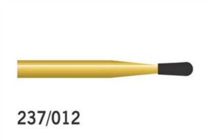 Bur Diamond (Unodent) Gold Pear Fg 237/012 M x 1
