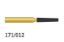 Bur Diamond Dental (Unodent) Gold Flat End Taper Fg 171/012 M x 1