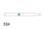 Bur Endodontic (Maillefer) Access Fg Coarse Size 1 Pattern 534 x 1