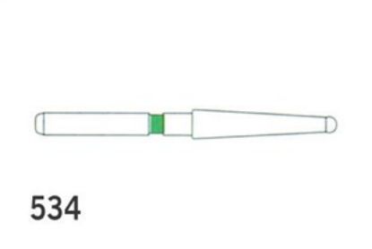Bur Endodontic (Maillefer) Access Fg Coarse Size 3 Pattern 534 x 1