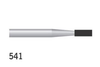 Bur Diamond (Unodent) Cylinder Fg 541 C Sterile Single Use x 25