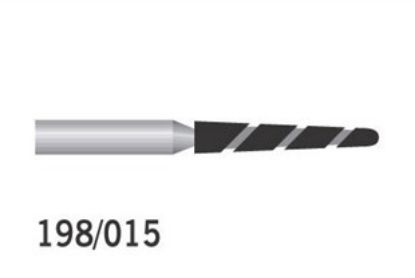 Bur Diamond (Unodent) Twister Fg 198 544 014 Sxc Non-Sterile Single Use x 1