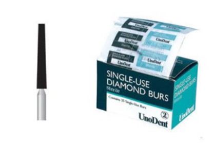 Bur Diamond (Unodent) Trucated Cone Fg 556 M Single-Use x 25