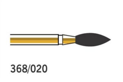 Bur Diamond (Diatech) Multilayer Gold Football Fg 868 Iso 020 Uf x 5