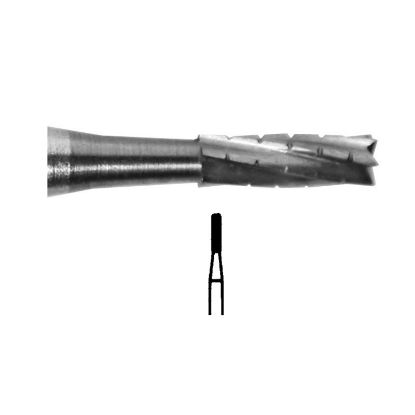 Bur Tungsten Carbide (Unodent) Round Plain Cut Ra No.5 Iso 016 x 25