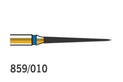 Bur Diamond (Diatech) Multilayer Gold Flame Fg 859 010 ml x 5