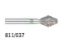 Bur Diamond (Kerr Bluwhite) Occlusal Contouring Fg 461R x 1