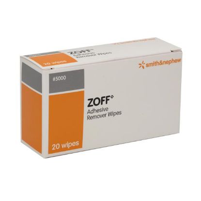 Zoff Plaster Remover Wipes Sachet Of 20 Wipes