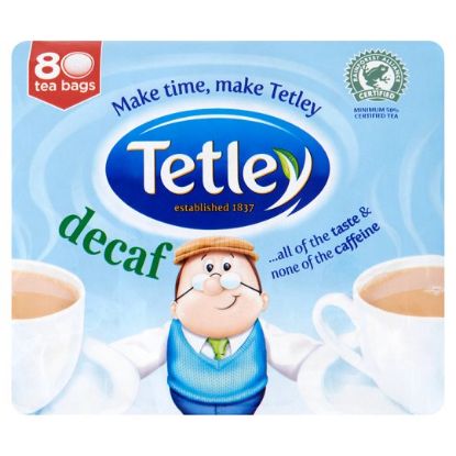 Tea Bags Tetley (Decaff) x 80