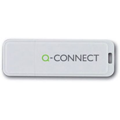 Usb Swivel Flash Drive (Q-Connect) Silver/Black 2.0 8gb x 1