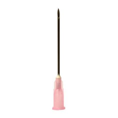 Needle (Agani) Hypodermic Thin 18g 1.5" Pink x 100