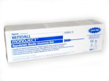 Needle Dental Metal Hub 30g Short Blue (Monoject) x 100
