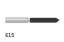 Bur Diamond (Unodent) Cylindrical Pointed Fg 615 M Non-Sterile x 1