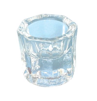 Dappens Pots (Unodent) Glass Clear Autoclavable x 1