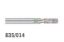 Bur Diamond (Kerr Bluwhite) Straight Cylinder Fg 528 C Non Sterile x 1