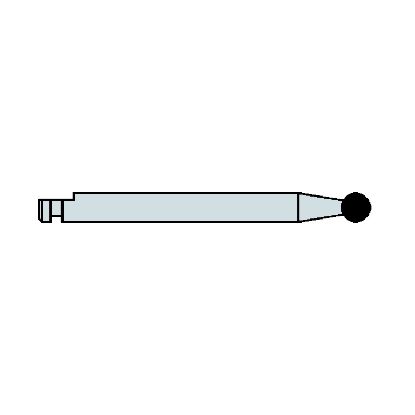 Bur Steel (Meisinger) Round Ra L Iso 023 Non-Sterile x 10