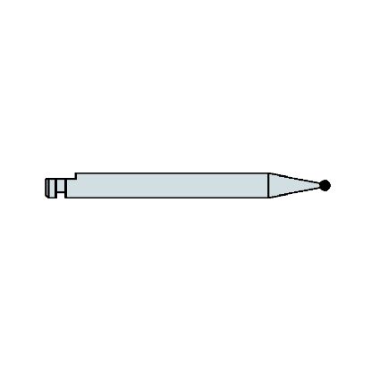 Bur Steel (Meisinger) Round Ra L Iso 010 Non-Sterile x 10