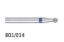 Bur Diamond (Kerr Bluwhite) Round Fg120 R Non-Sterile x 1