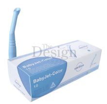 Aspirator Tip Baby Jets (Steriblue) 16mm Blue x 10
