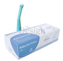 Aspirator Tip Baby Jets (Steriblue) 16mm Green Colours x 10