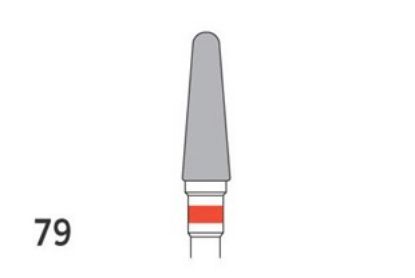 Bur Tungsten Carbide (Unodent) Acrylic Trimmer Cross Cut Fine Hp 79 Iso 045 x 1